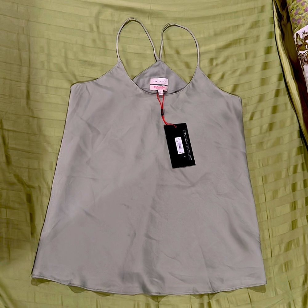 NWT The Limited Scandal Collection Blouse - size Small - light green